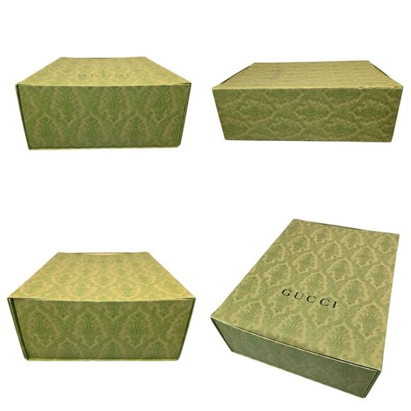 Authentic Gucci Empty Green Embossed Magnetic Box 14.5" L x 11" W x 4.75" H - Picture 6 of 16